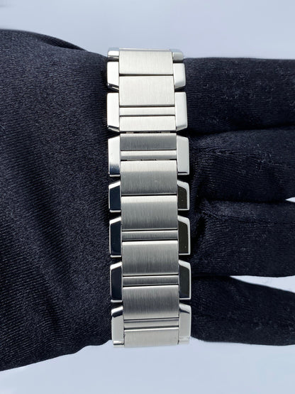 Cartier Tank Francaise W51002Q3 Stainless Steel Mens Watch