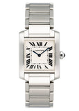 Cartier Tank Francaise W51003Q3 Stainless Steel Midsize Watch - Wristwatch