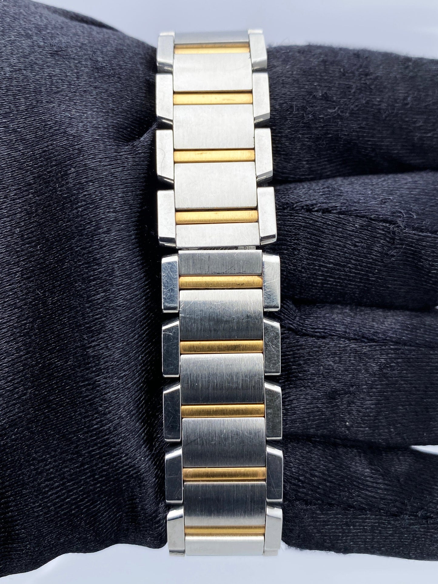 Cartier Tank Francaise W51027Q4 MOP Two-Tone Rose Gold Ladies Watch Box Papers - Wristwatch