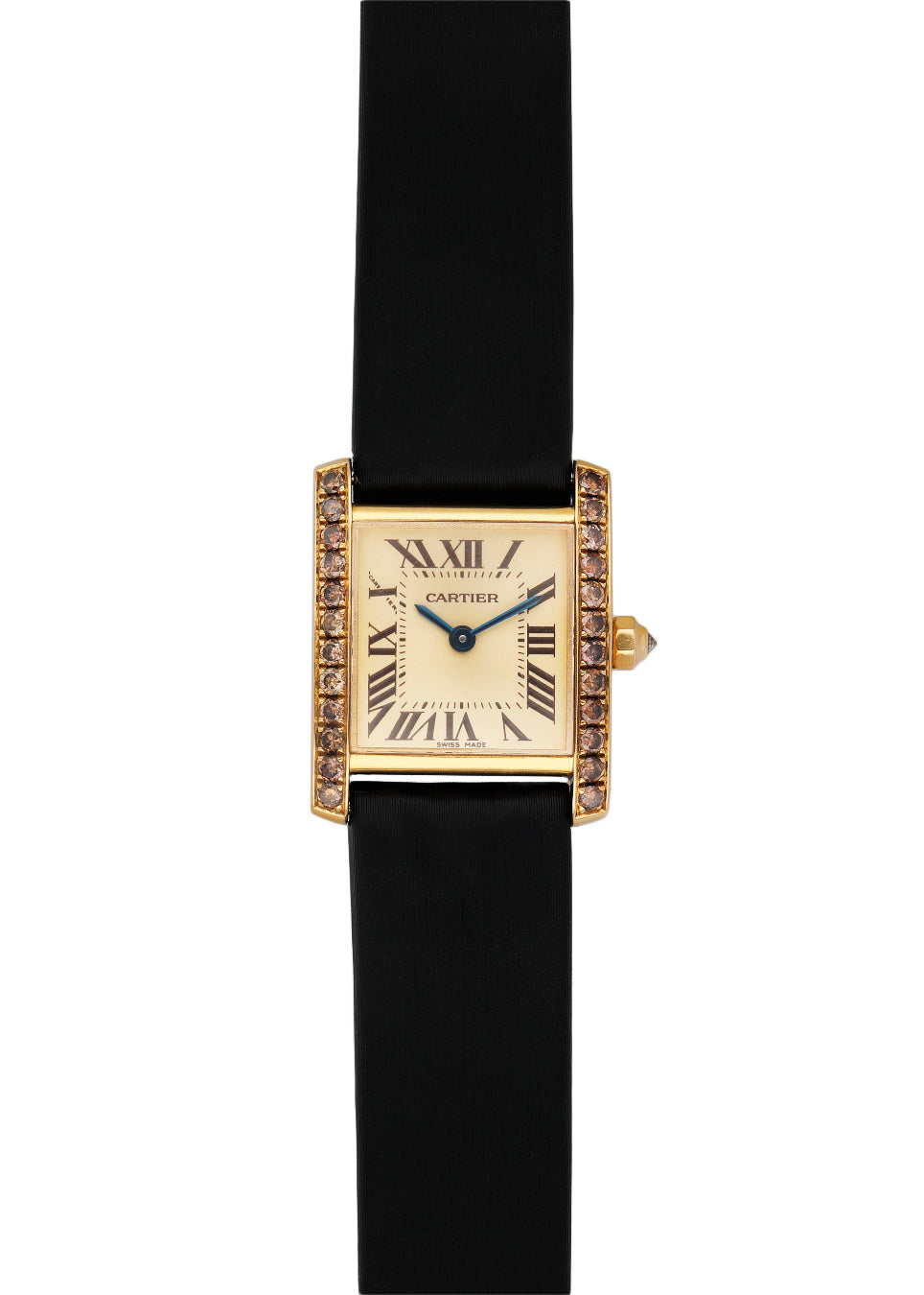 Cartier Tank Francaise WE1038331 Diamond Ladies Watch Box & Papers