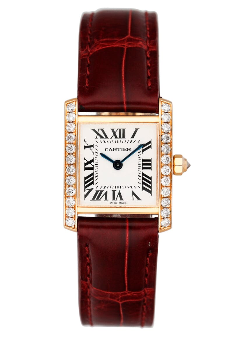 Cartier Tank Francaise WE104531 Diamond Ladies Watch - Wristwatch