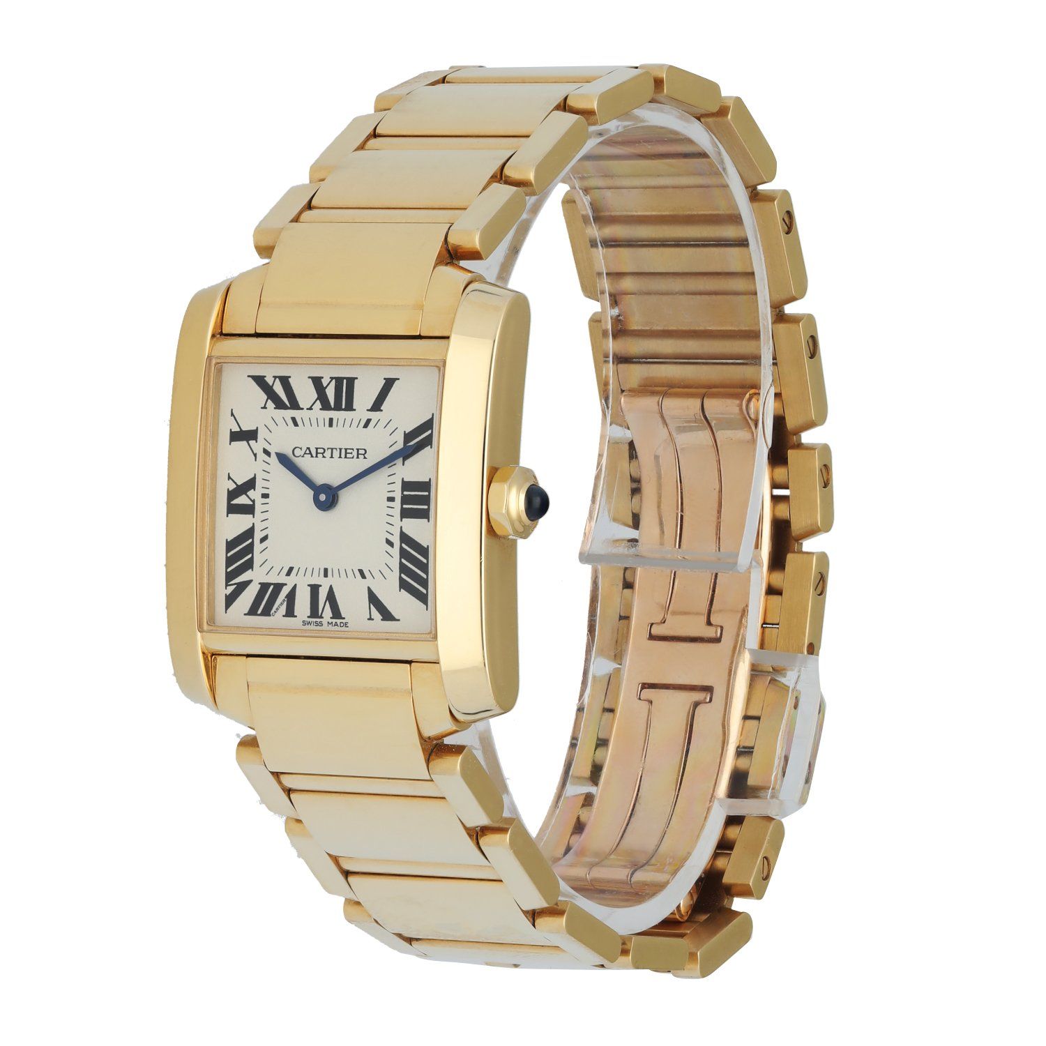 Cartier Tank Francaise WGTA0031 Midsize Ladies Watch Box & Papers