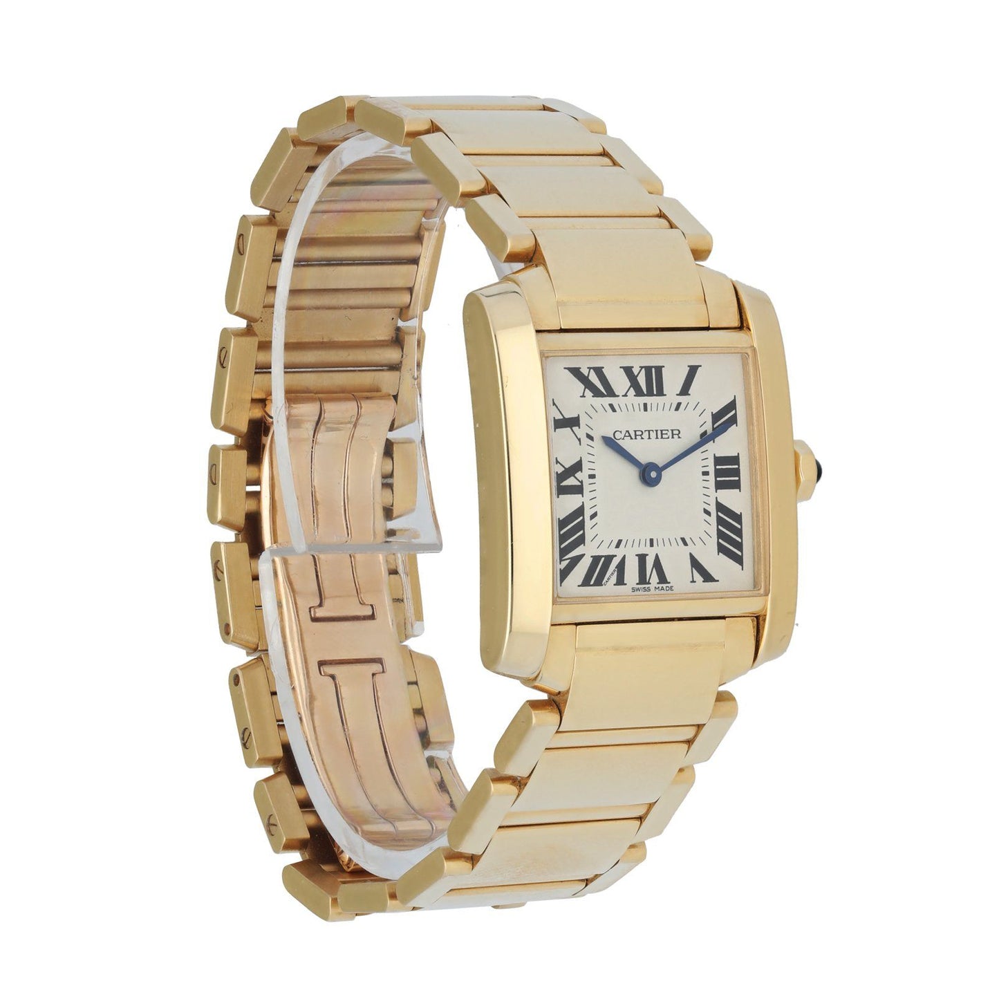 Cartier Tank Francaise WGTA0031 Midsize Ladies Watch Box & Papers