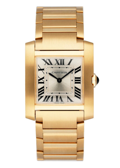 Cartier Tank Francaise WGTA0113 18K Yellow Gold Watch Box Papers - Watches