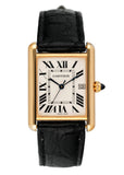 Cartier Tank Louis W1529756 2441 18K Yellow Gold Mens Watch - Virtual