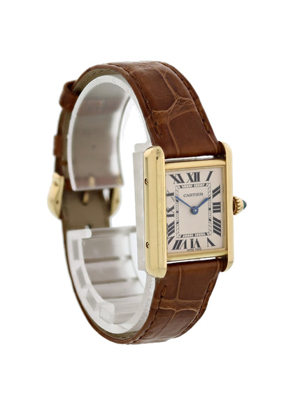 Cartier Tank Louis 2442 18k Yellow Gold ladies Watch