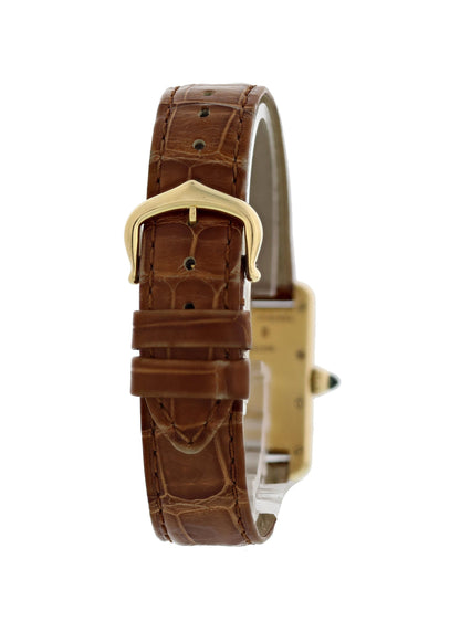 Cartier Tank Louis 2442 18k Yellow Gold ladies Watch
