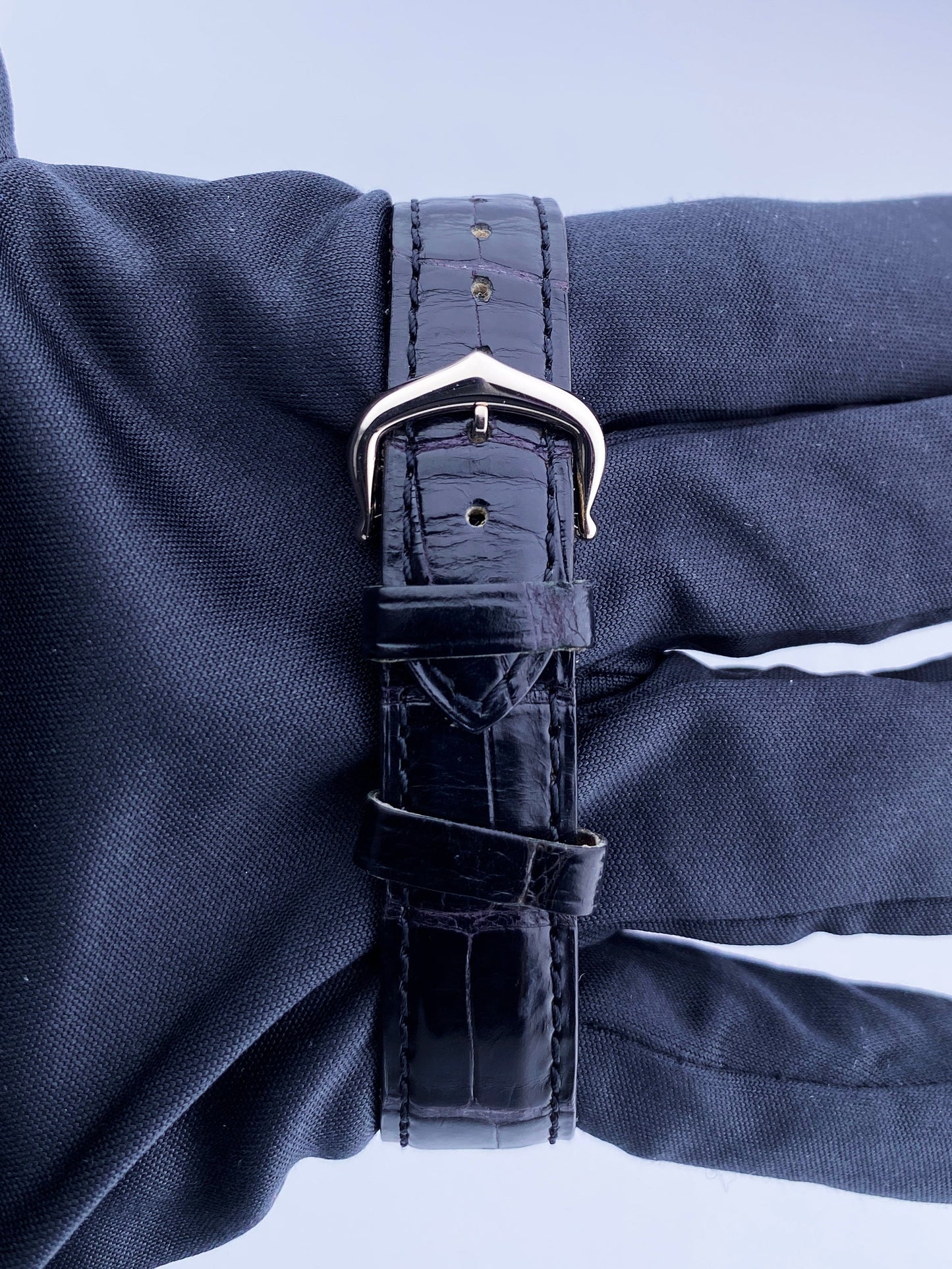 Cartier Tank Louis 2679 18K White Gold Quartz Men's Watch Box Papers