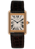 Cartier Tank Louis 3186 18K Rose Gold Ladies Watch