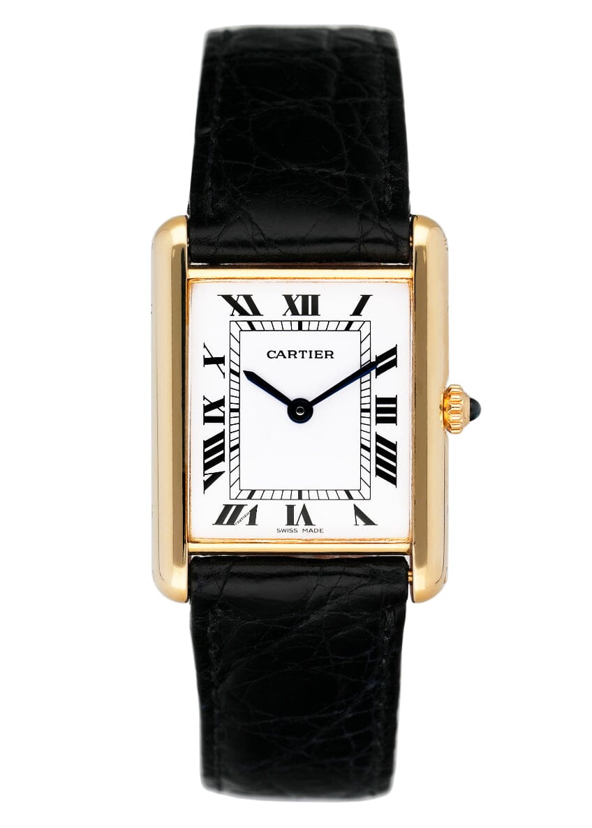 Cartier Tank Louis 83717753 18K Yellow Gold Ladies Watch - Wristwatch