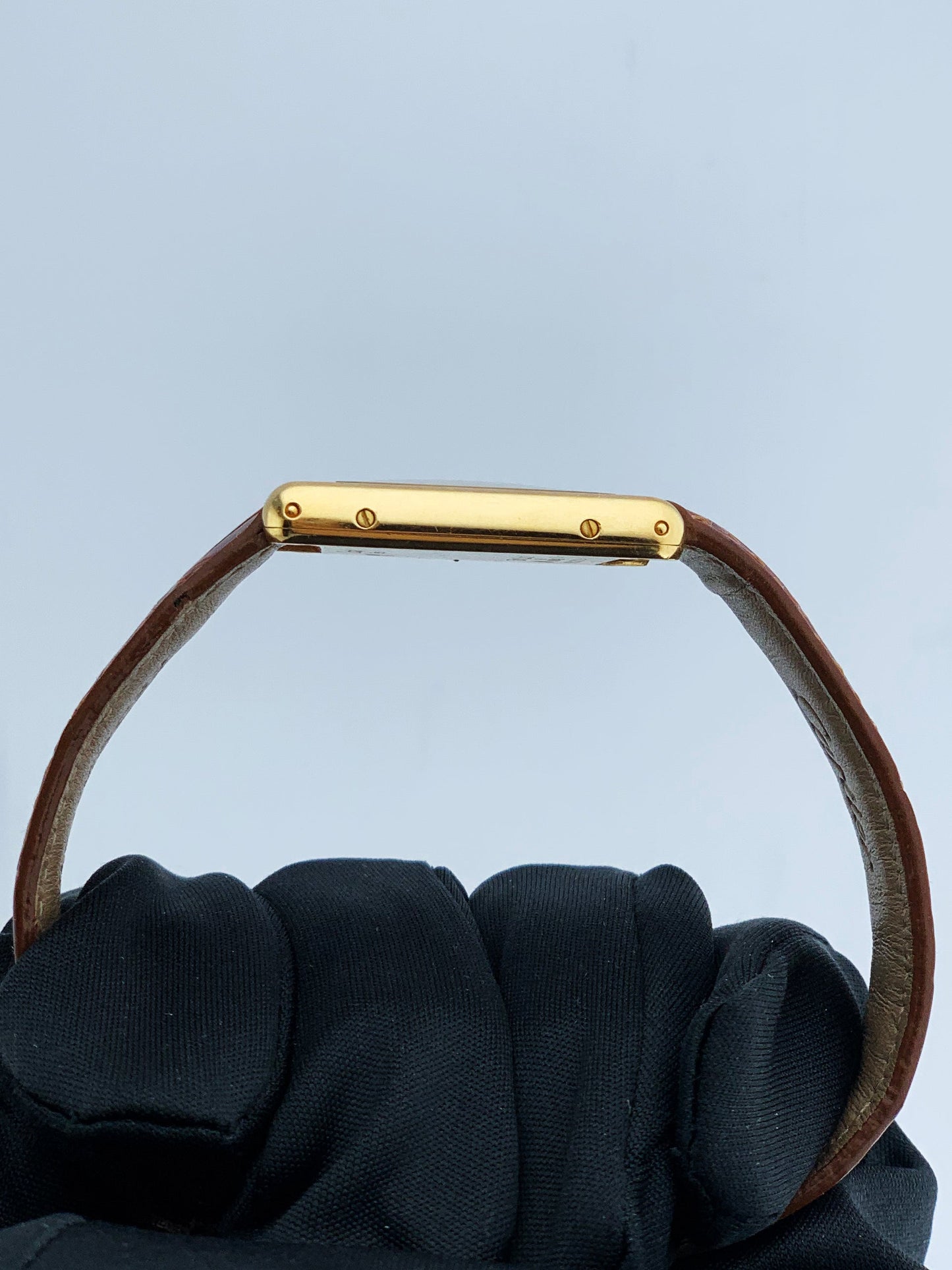 Cartier Tank Louis 8810 18K Yellow Gold Ladies Watch - Wristwatch