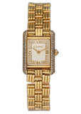 Cartier Tank Louis Paris WA1002A7 Diamond 18K Yellow Gold Ladies Watch - Watches