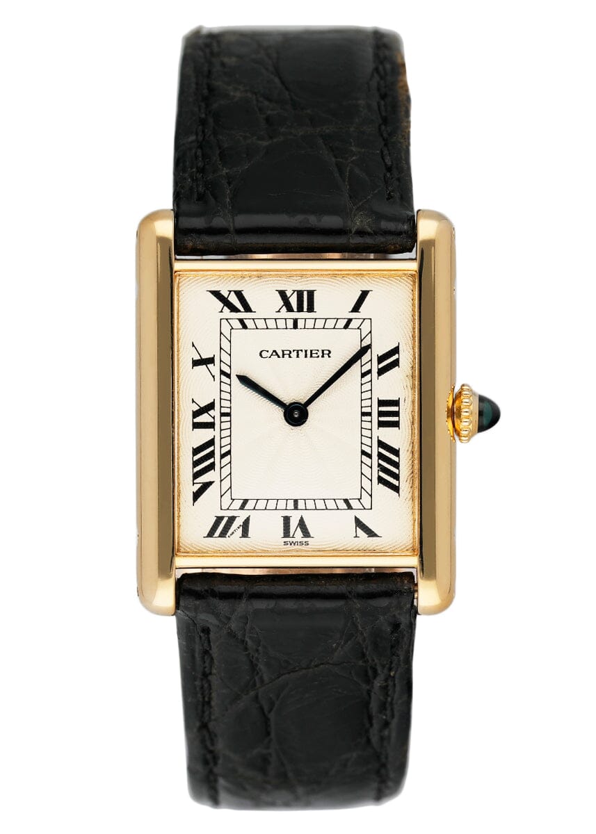 Cartier Tank Louis W1504856 18K Yellow Gold Ladies Watch - Watches