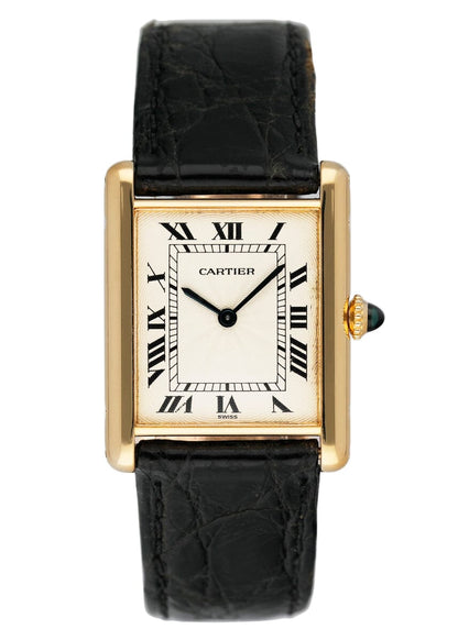 Cartier Tank Louis W1504856 18K Yellow Gold Ladies Watch - Watches