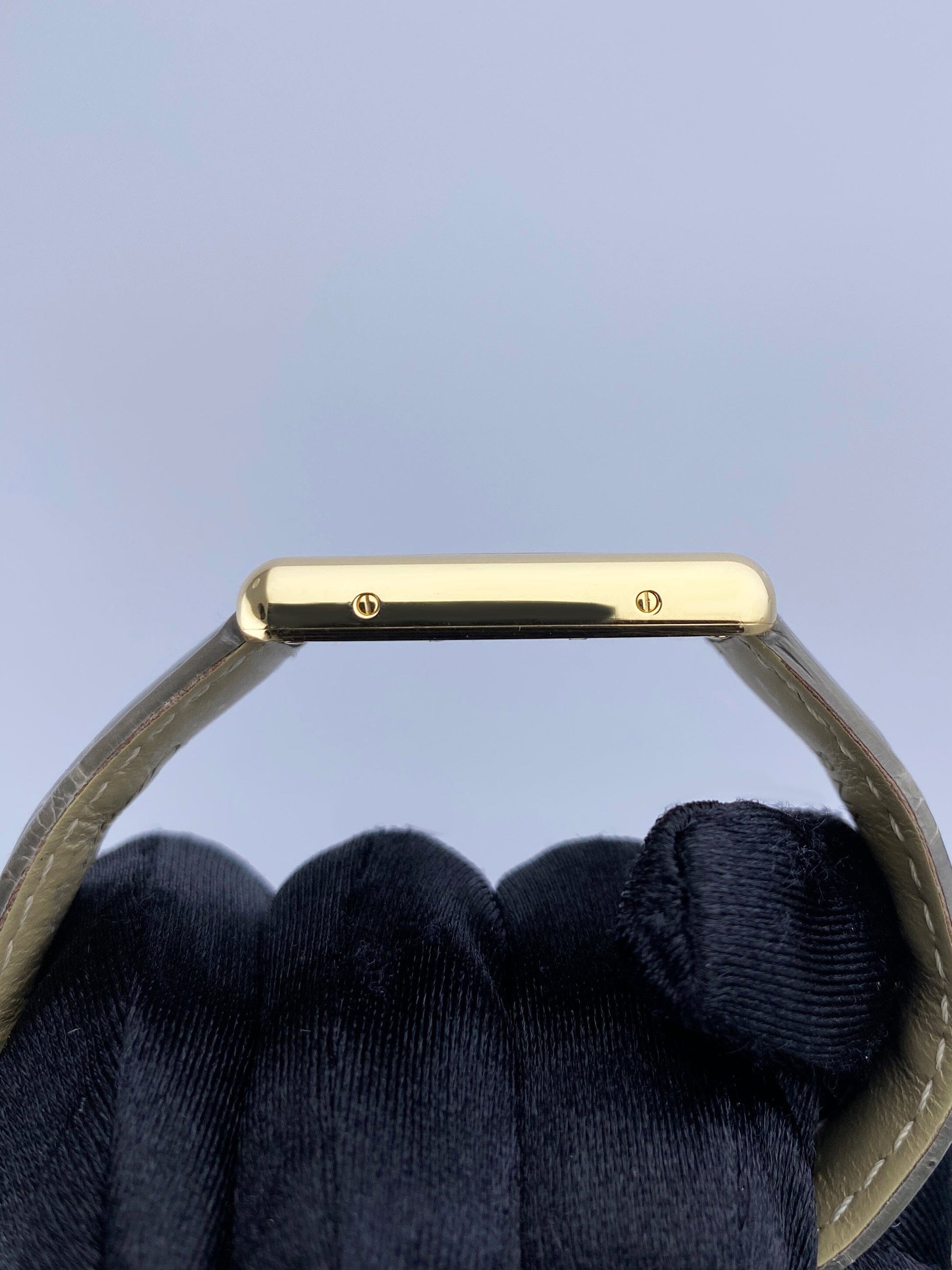 Cartier Tank Louis W1529756 18K Yellow Gold Mens Watch - Watches