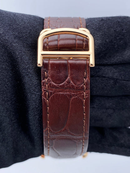 Cartier Tank Louis XL W1560003 18K Rose Gold Mens Watch - Wristwatch