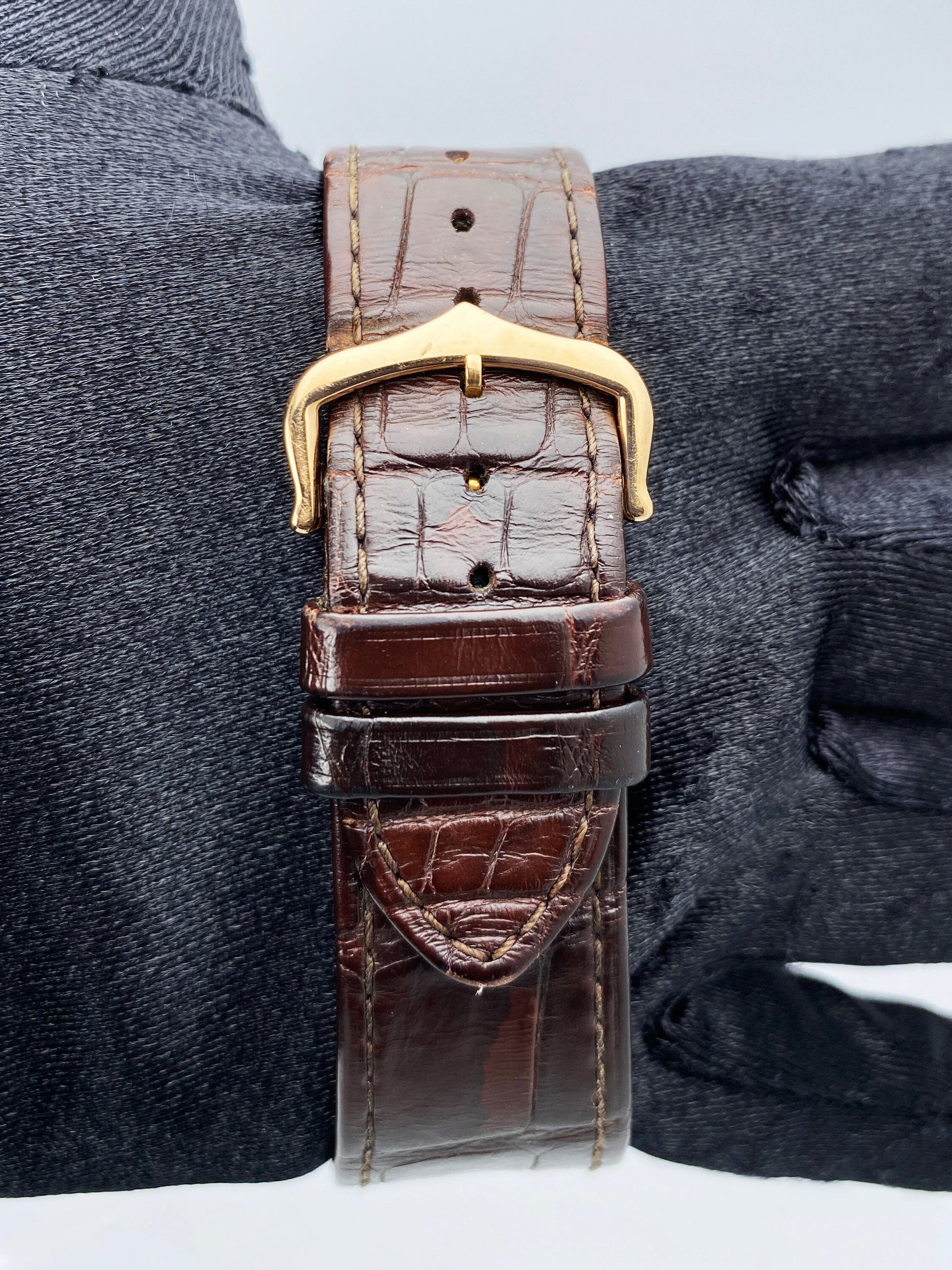 Cartier Tank Louis XL W1560017 18K Rose Gold Mens Watch Box Papers - Virtual