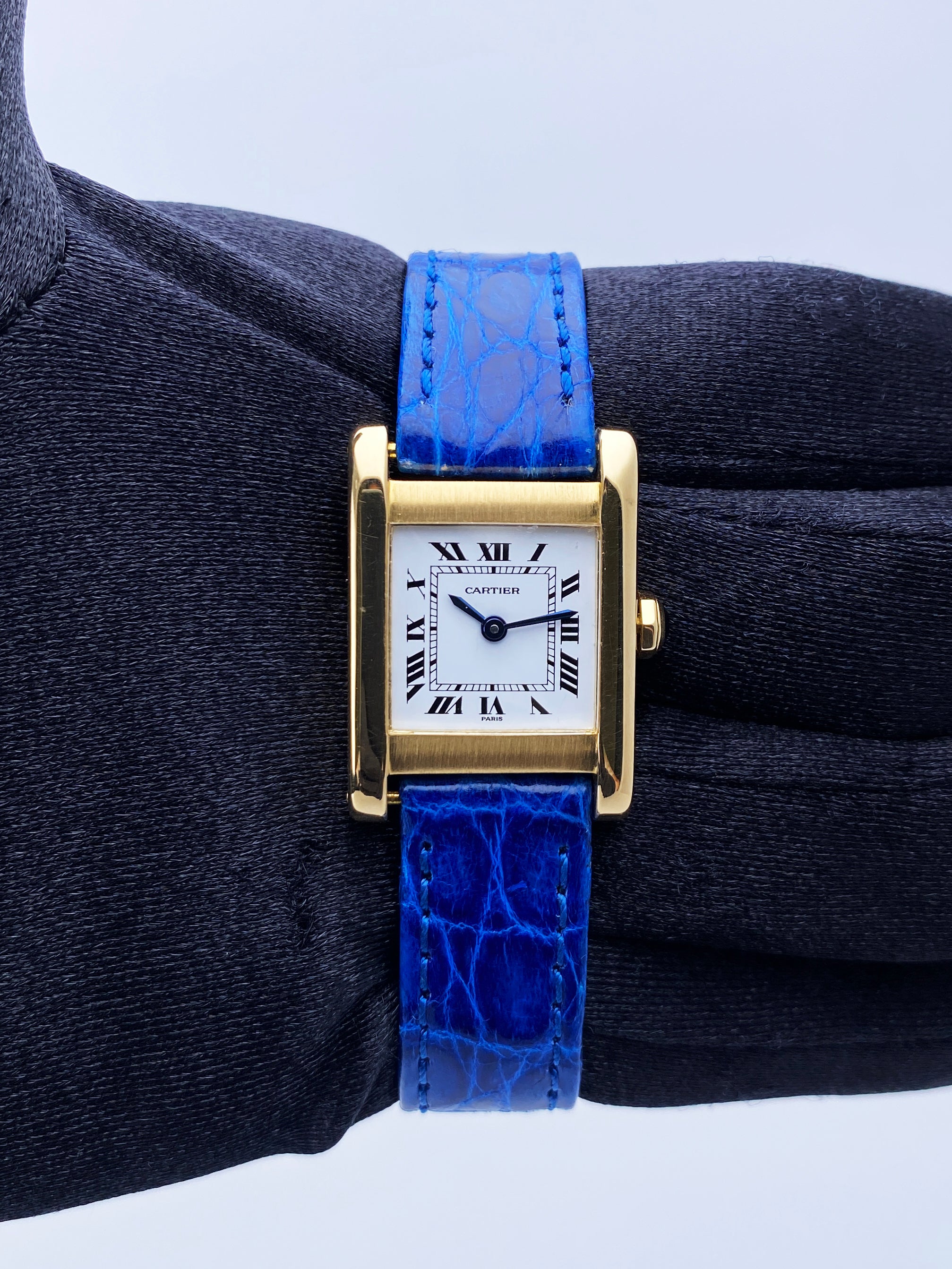 Cartier Tank Paris 18K Yellow Gold Ladies Watch | Phigora