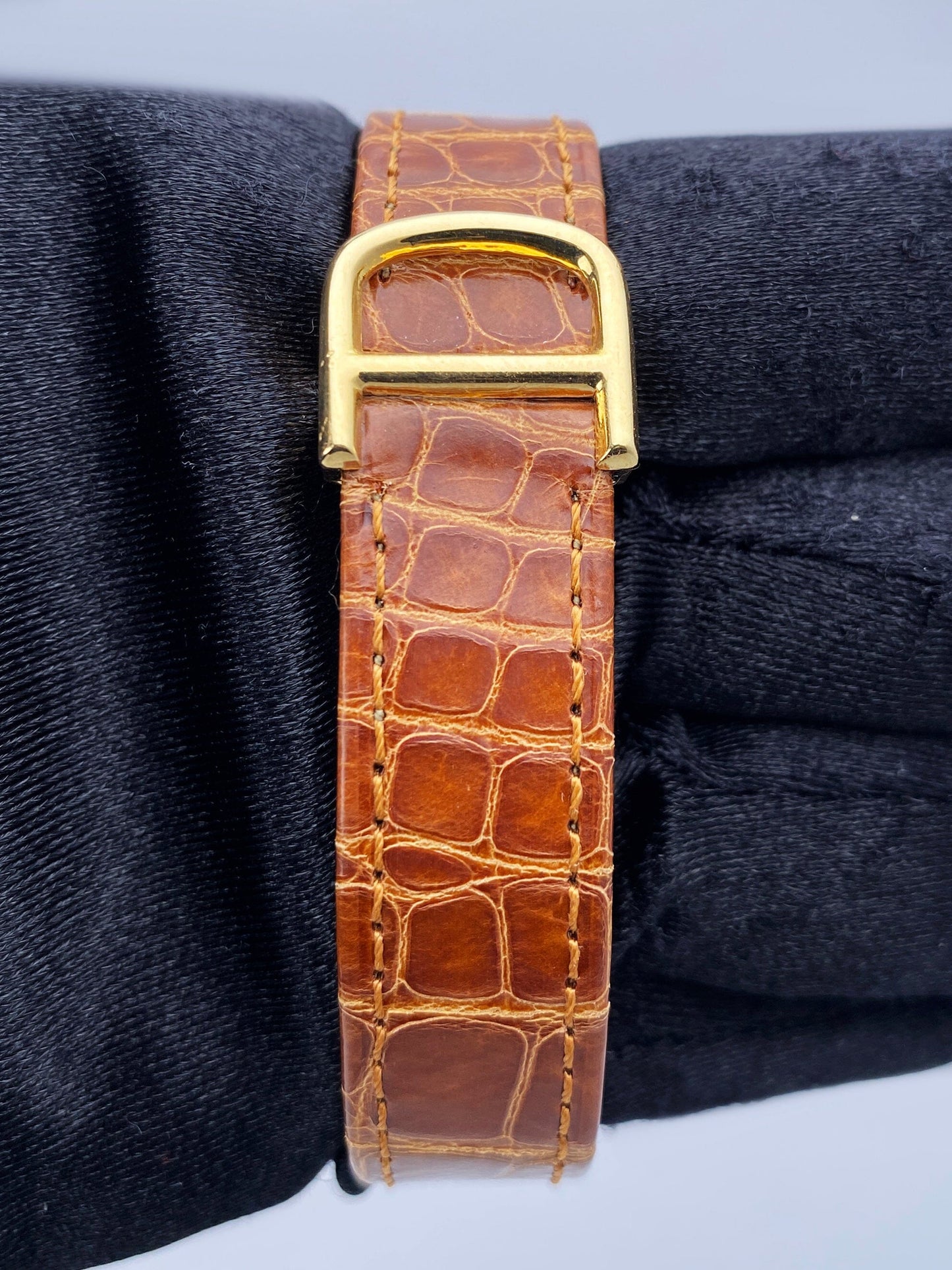 Cartier Tank Paris Diamond 18K Yellow Gold Ladies Watch