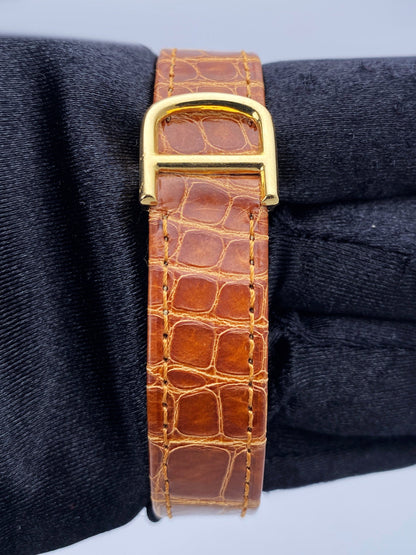 Cartier Tank Paris Diamond 18K Yellow Gold Ladies Watch