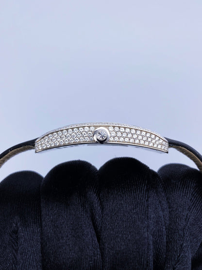 Cartier Tank S Americaine 2625 18K White Gold Diamond Ladies Watch - Virtual