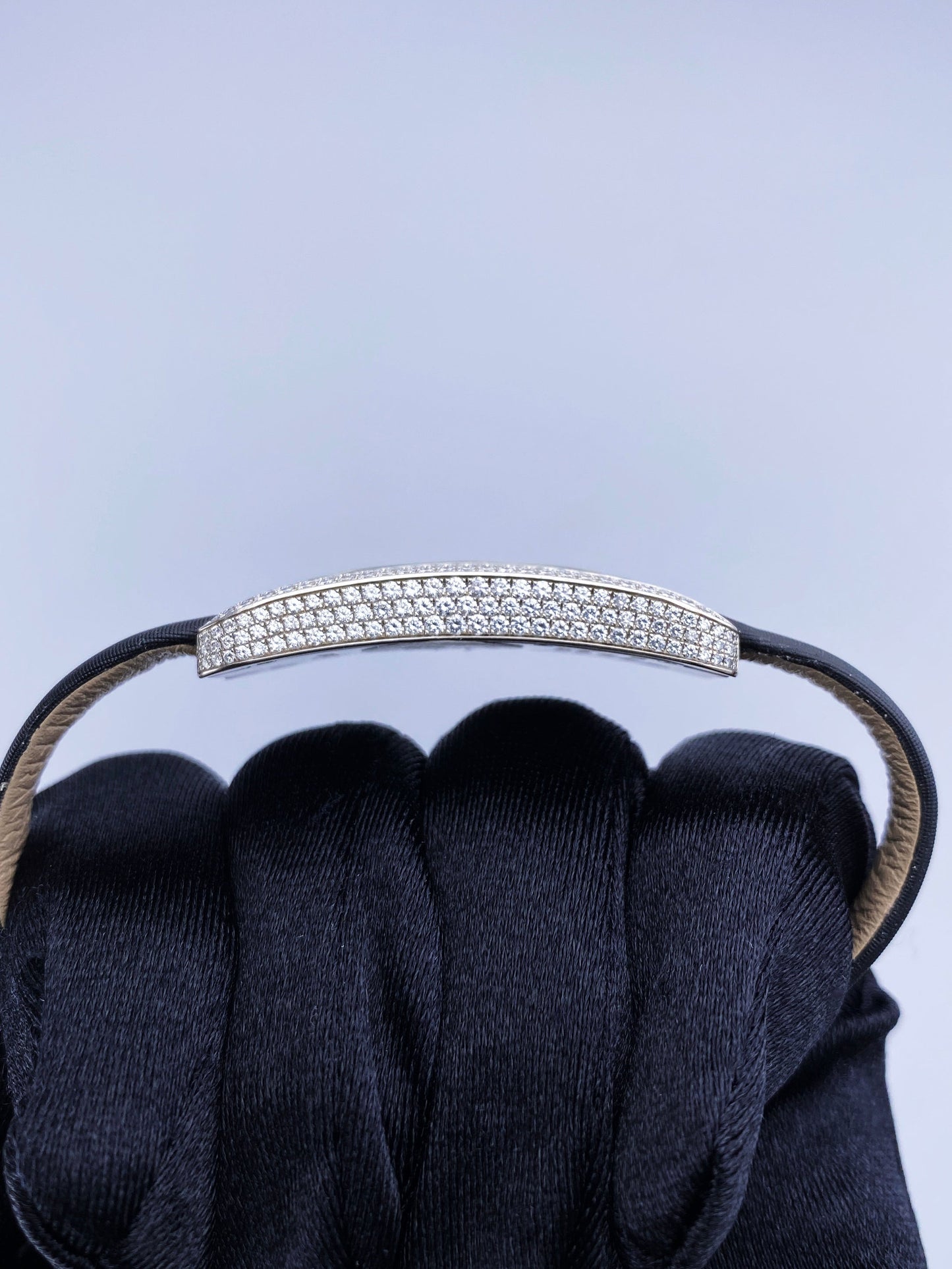 Cartier Tank S Americaine 2625 18K White Gold Diamond Ladies Watch - Virtual