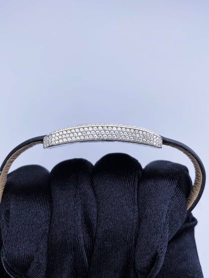 Cartier Tank S Americaine 2625 18K White Gold Diamond Ladies Watch - Virtual