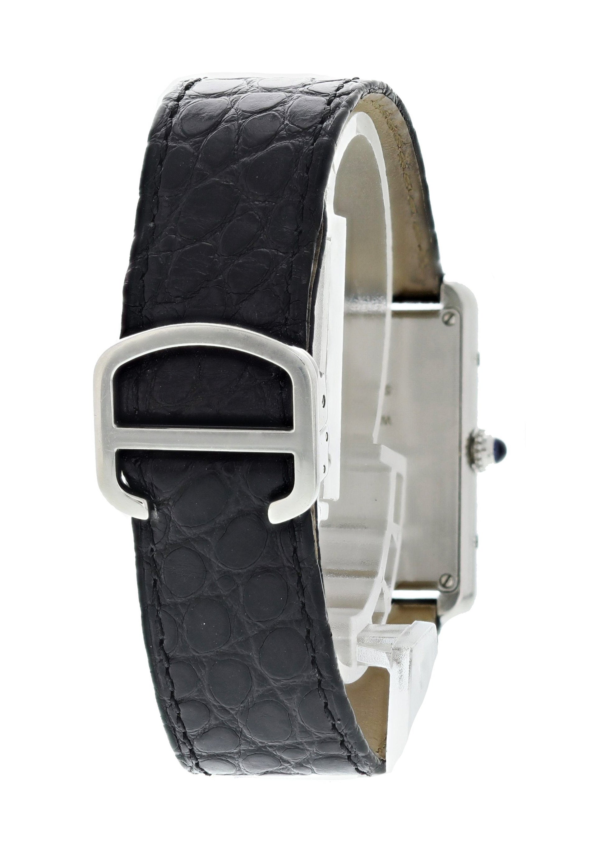 Cartier Tank Solo 3169 Stainless Steel watch - Wristwatch