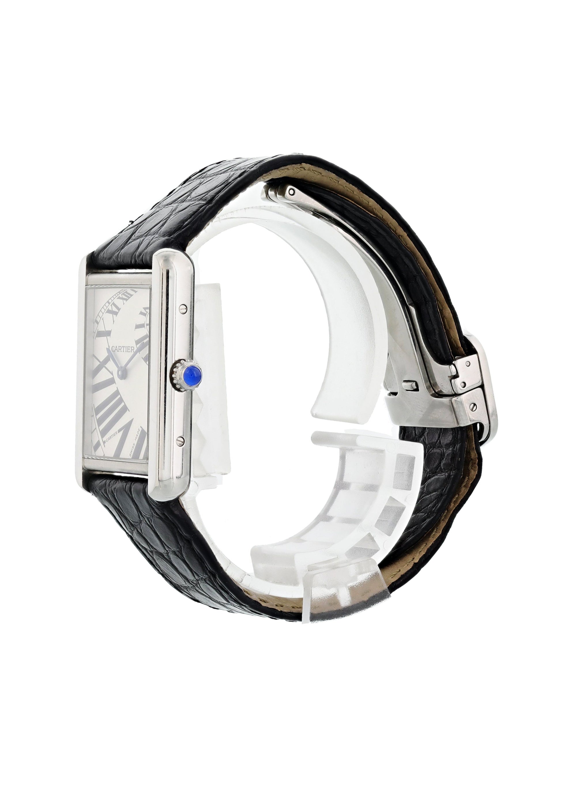 Cartier Tank Solo 3169 Stainless Steel watch - Wristwatch