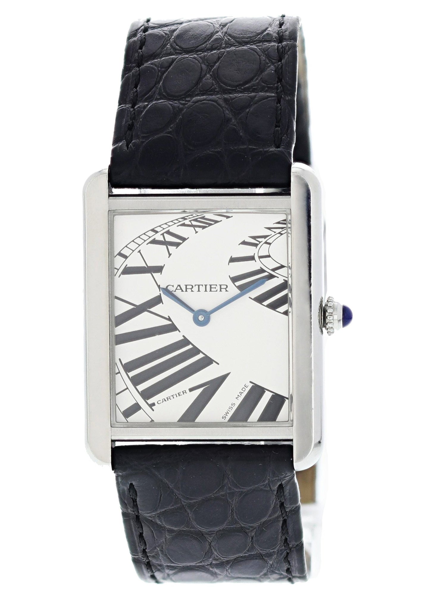 Cartier Tank Solo 3169 Stainless Steel watch - Wristwatch