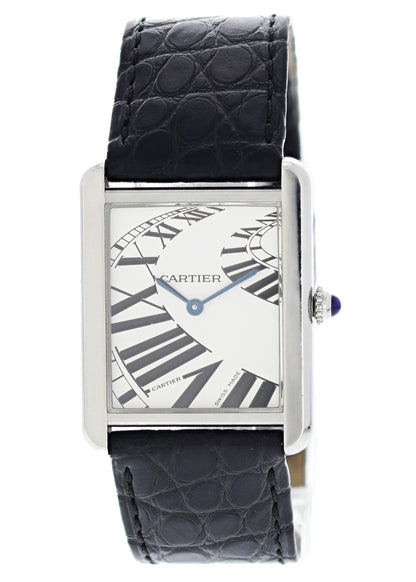 Cartier Tank Solo 3169 Stainless Steel watch - Wristwatch