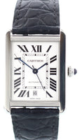 Cartier Tank Solo 3515 / W5200028 Stainless Steel Automatic - Wristwatch