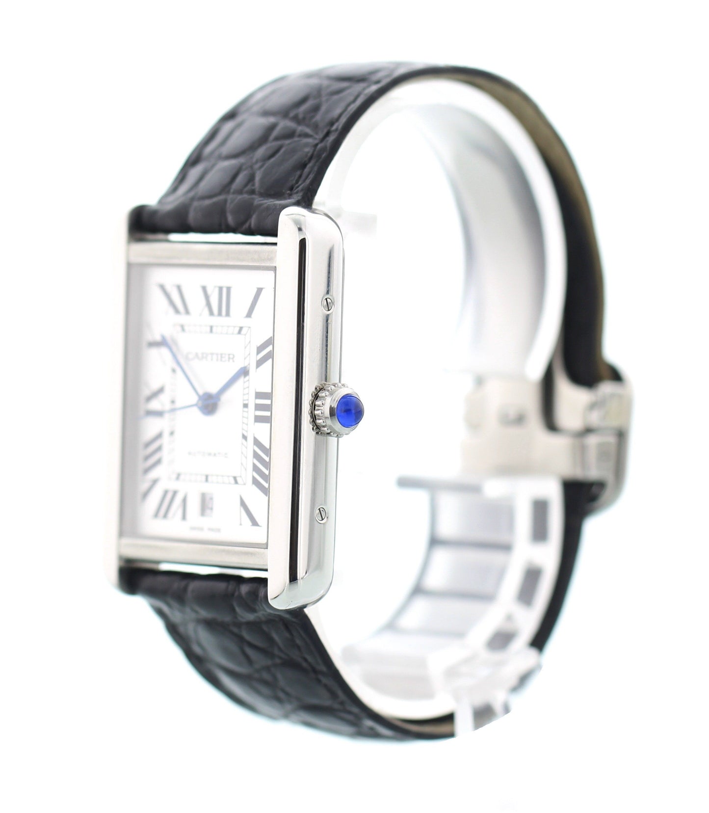 Cartier Tank Solo 3515 / W5200028 Stainless Steel Automatic - Wristwatch