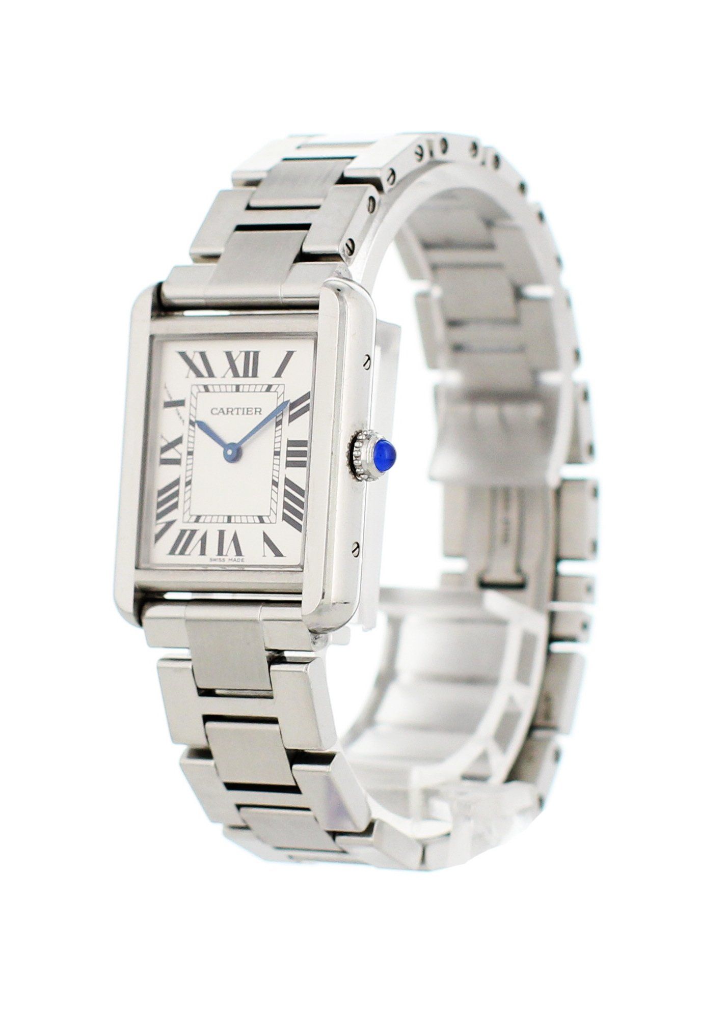Cartier Tank Solo Stainless Steel 3170 Ladies Watch