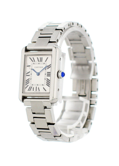 Cartier Tank Solo Stainless Steel 3170 Ladies Watch