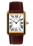Cartier Tank Solo W5200004 Large Size 18K Yellow Gold Watch Box Papers