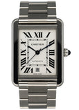 Cartier Tank Solo XL Silver Dial Automatic Steel W5200028 Men's Watch