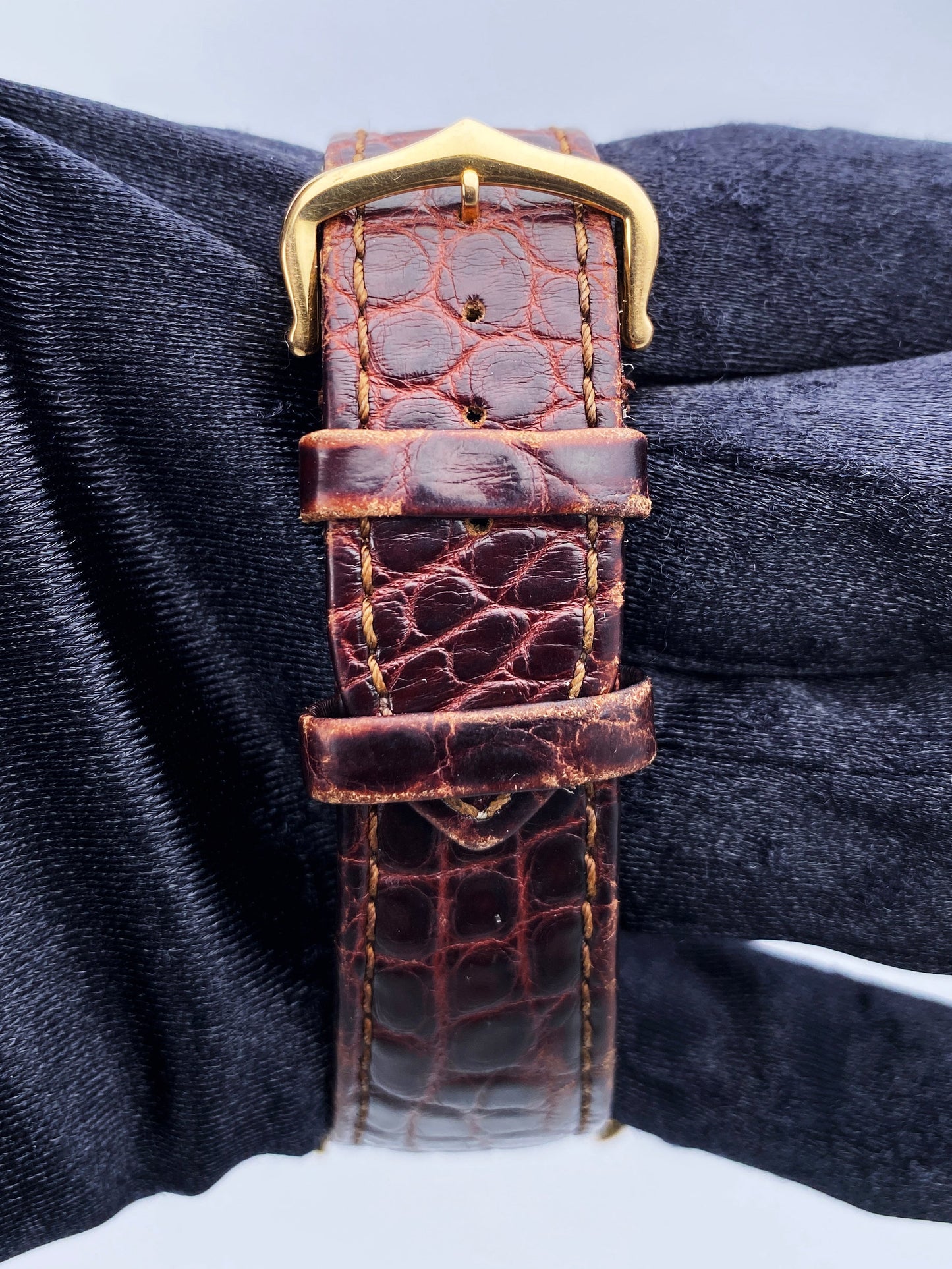 Cartier Tank Solo XL W5200026 18K Rose Gold Mens Watch