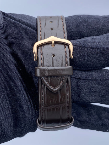 Cartier Tank Solo XL W5200026 18K Rose Gold Mens Watch Box Papers