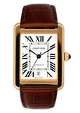 Cartier Tank Solo XL W5200026 18K Rose Gold Mens Watch Box Papers