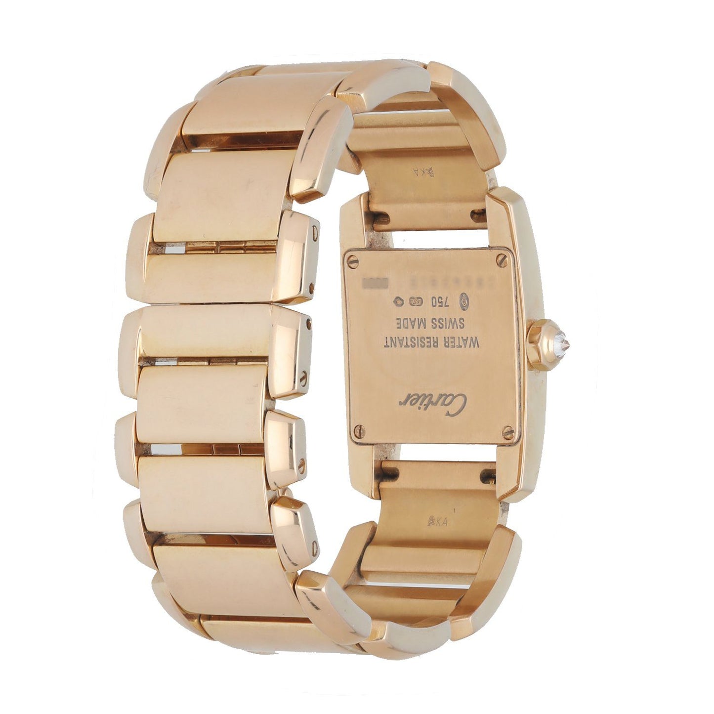 Cartier Tankissime 2801 18k Rose Gold Quartz Ladies Watch - Virtual
