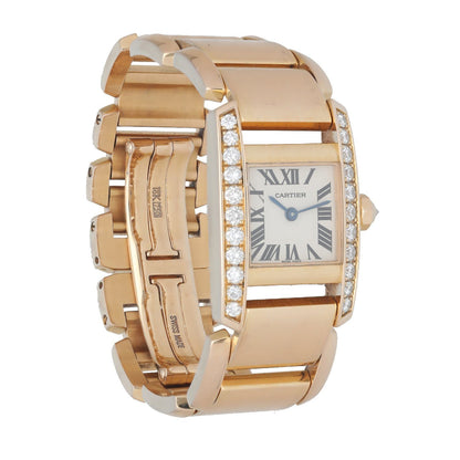 Cartier Tankissime 2801 18k Rose Gold Quartz Ladies Watch - Virtual