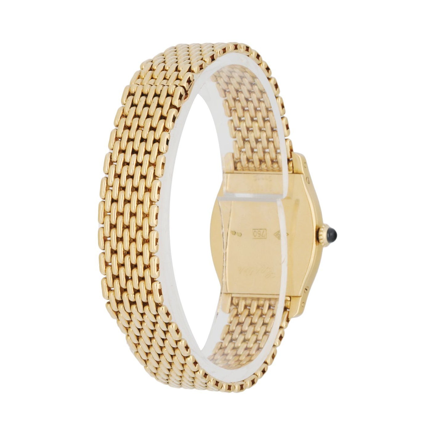 Cartier Tortue Paris 18k Yellow Gold Ladies Watch - Wristwatch