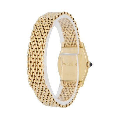 Cartier Tortue Paris 18k Yellow Gold Ladies Watch - Wristwatch