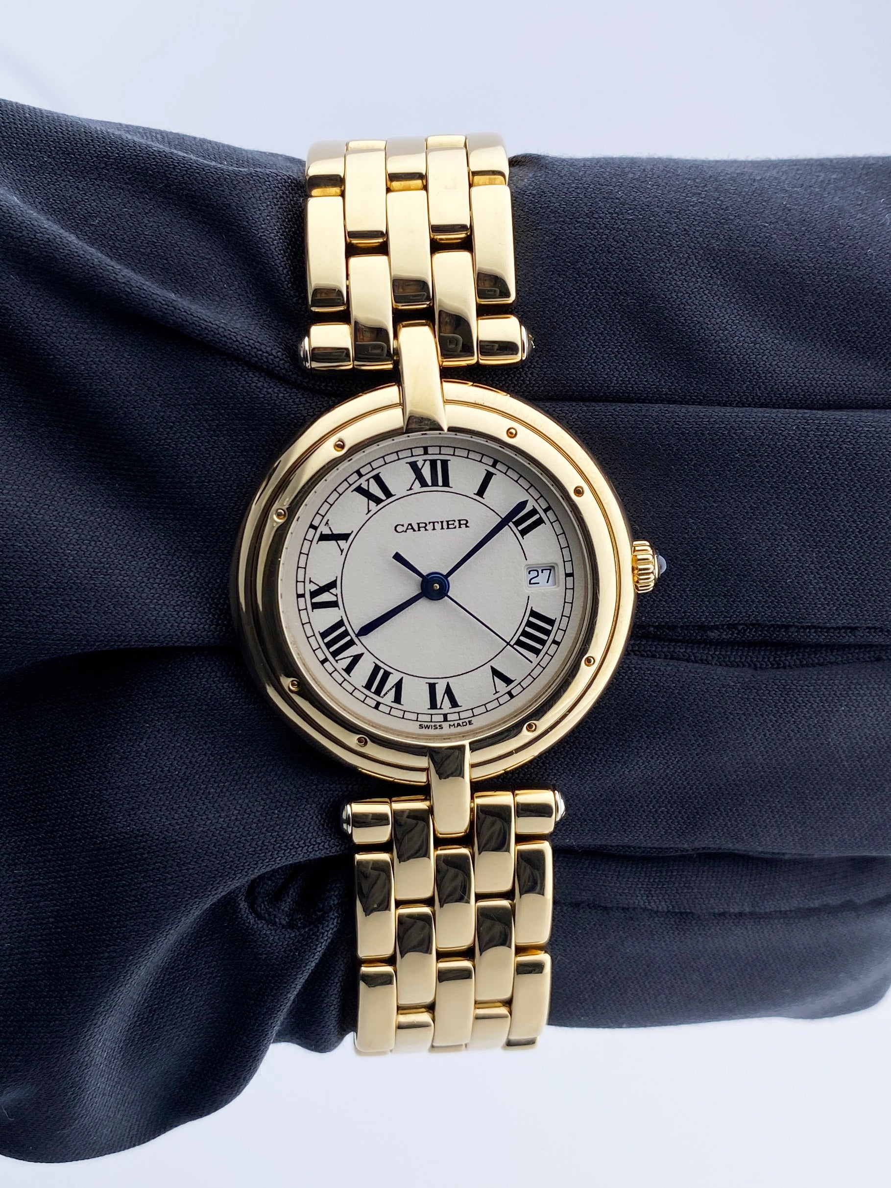 Cartier Vendome 18K Yellow Gold Ladies Watch - Wristwatch