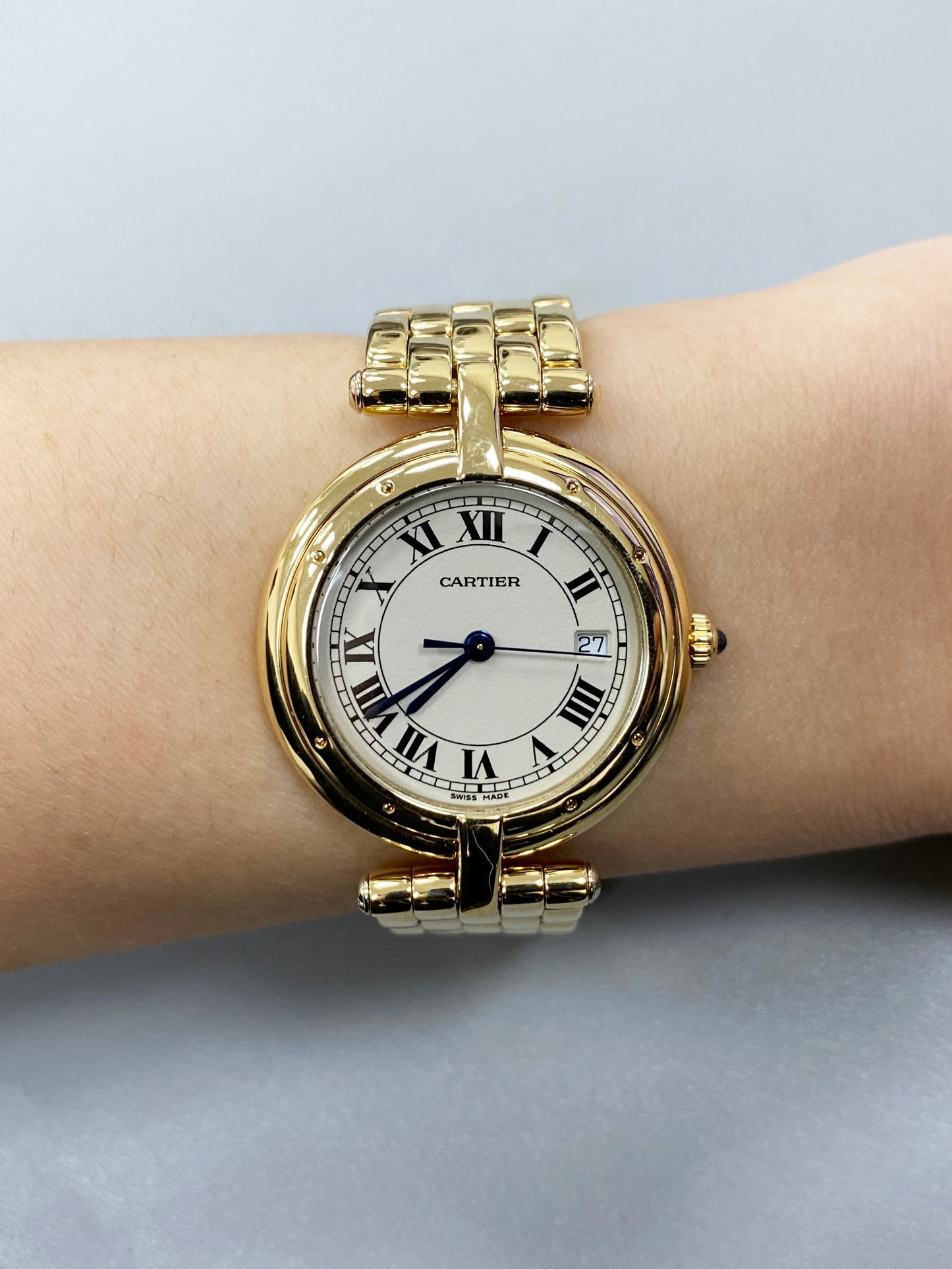 Cartier Vendome 18K Yellow Gold Ladies Watch - Wristwatch