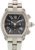 Cartier XL Roadster Chronograph Stainless Steel 2618 - Wristwatch