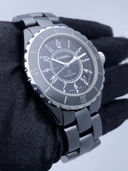 Chanel J12 Black Ceramic Mens Watch