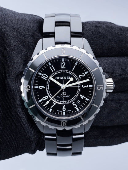 Chanel J12 Black Ceramic Mens Watch