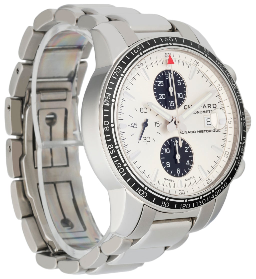 Chopard Grand Prix De Monaco Stainless Steel Silver Dial 8992 Mens Watch